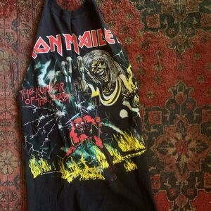 Iron Maiden Graphic Tank Top